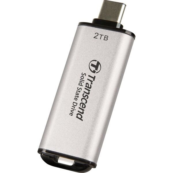 Dysk zewnętrzny SSD Transcend ESD300S 2TB Srebrny (TS2TESD300S)