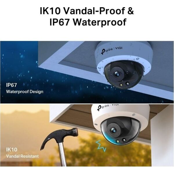 Kamera IP TP-Link Kamera sieciowa VIGI C250(2.8mm) 5MP Full-Color Dome
