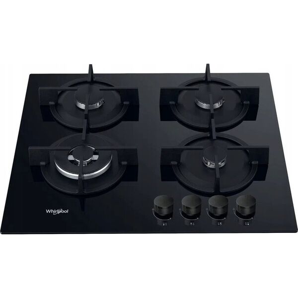 Płyta grzewcza Whirlpool Płyta gazowa Whirlpool AKT 625NB1 Czarna 4 palniki