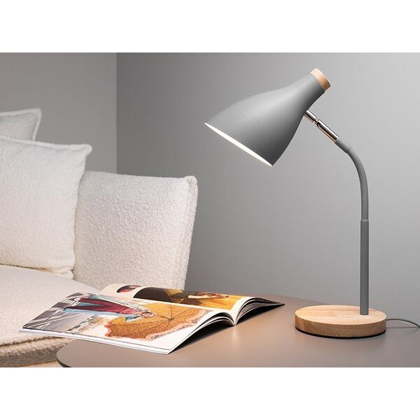 Lampka biurkowa Tracer szara  (TRAOSW47236)
