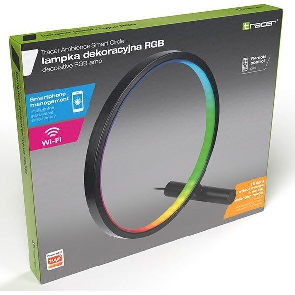 Lampka biurkowa Tracer czarna  (TRAOSW47293)