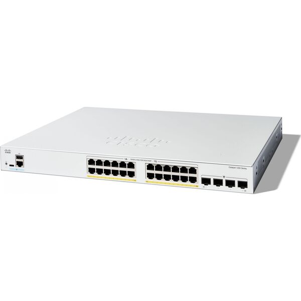 Switch Cisco Cisco Przelacznik Catalyst 1200 24p GE Full PoE 4x1G SFP