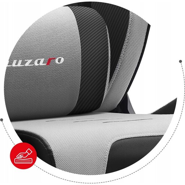 Fotel Huzaro Fotel gamingowy Huzaro Force 7.6 Grey
