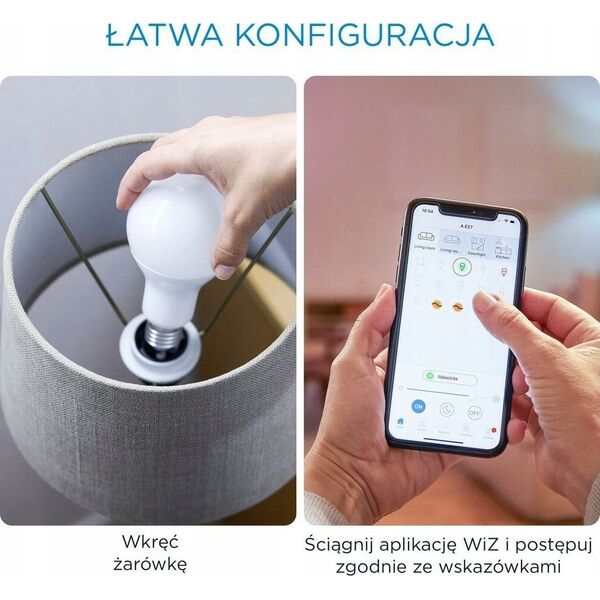 WiZ WiZ,Globe,11W,2200-6500 (RGB),G95,E27,1 pcs lightsource
