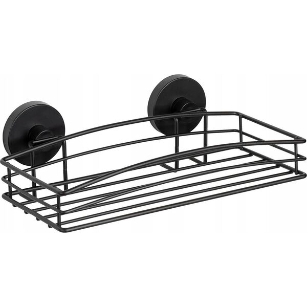 Koszyk prysznicowy Wenko Półka pod prysznic Vacuum-Loc, metalowa, WENKO