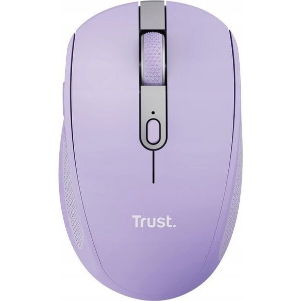 Mysz Trust Bezprzewodowa mysz OZAA Compact Fioletowa
