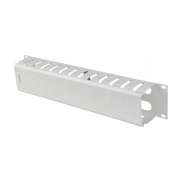 Organizer Lanberg Organizer kabli Lanberg AK-1705-S 19" 2U z zaślepką typ A szary