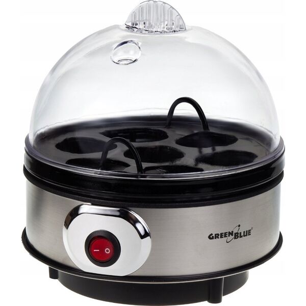Jajowar GreenBlue Jajowar automatyczny GreenBlue, moc 400W, do 7 jaj, miarka, 220-240V~, 50 Hz, GB572