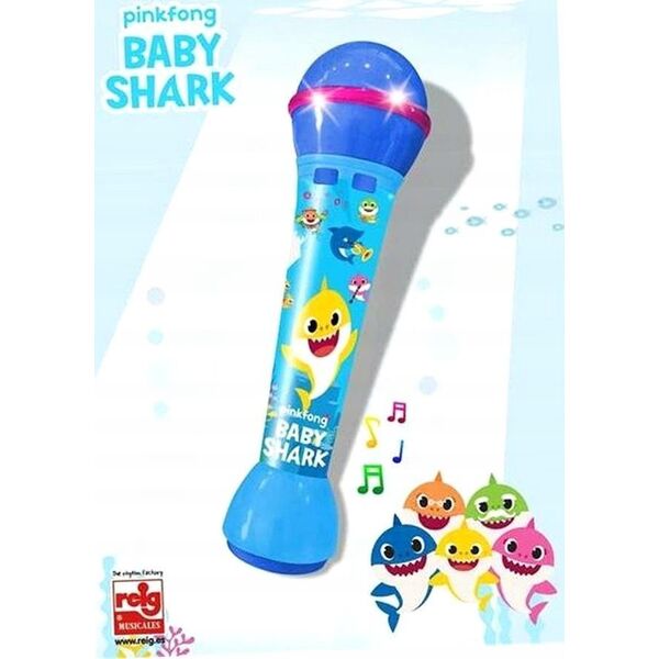 Mikrofon REIG REIG 2614 Baby Shark Mikrofon