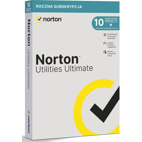 Program Norton Utilities Ultimate BOX 1U 10Dev 1Y 21449860
