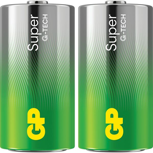 GP Recyko Bateria alkaliczna C / LR14 GP Super Alkaline G-TECH - 2 sztuki