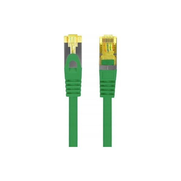 Lanberg Patchcord Lanberg S/FTP kat.6A 5m LSZH CU fluke passed zielony