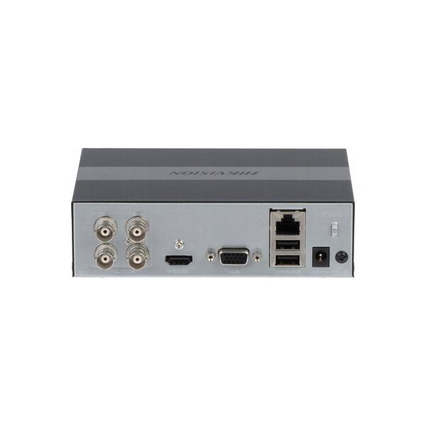 Rejestrator Hikvision REJESTRATOR AHD, HD-CVI, HD-TVI, CVBS, TCP/IP IDS-E04HUHI-B 4 KANAŁY ACUSENSE Hikvision