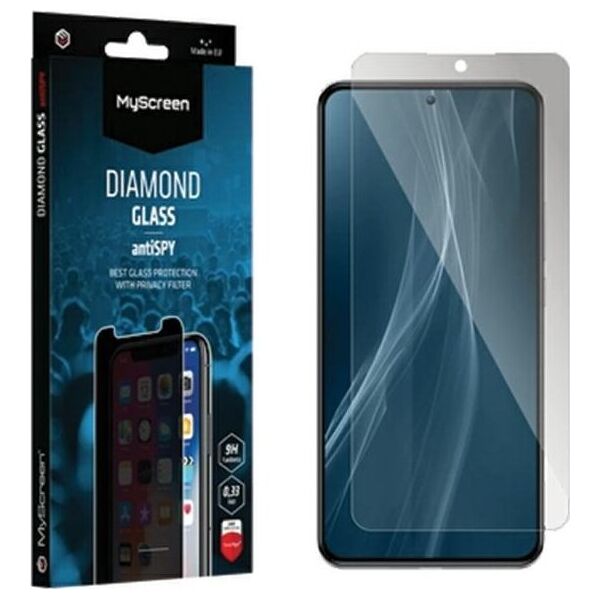MyScreen Protector Szkło hartowane AntiSPY Prywatyzujące Diamond Glass iPhone 15 Pro Max 6,7