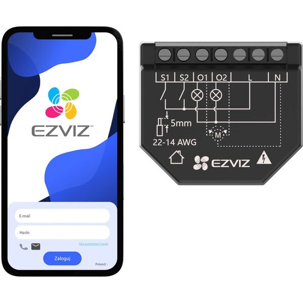 Ezviz Ezviz Smart Wi-Fi Relay CS-T36-R100-WM