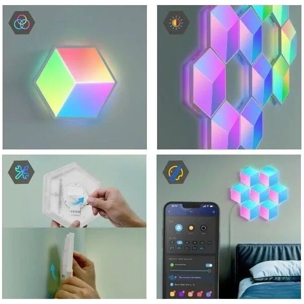 Govee Govee H6066 Glide Hexa Pro | Panele LED | RGBIC