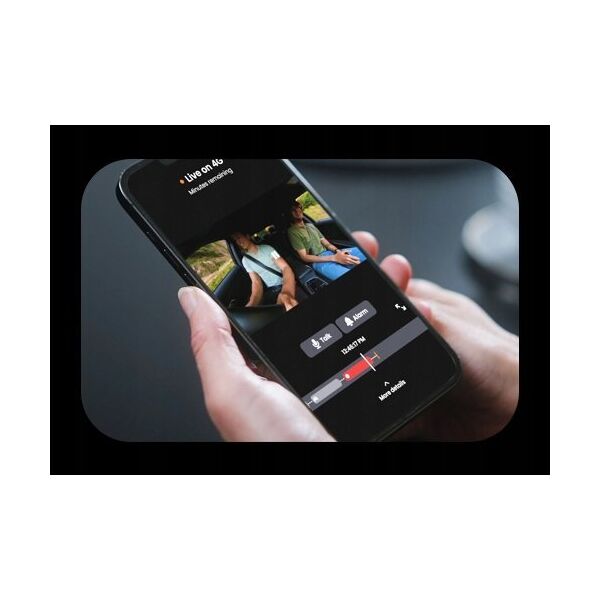 Wideorejestrator Nextbase Nextbase iQ 2K 2K Ultra HD Wi-Fi Zapalniczka Czarny