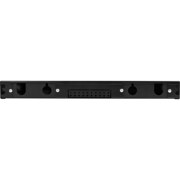 Lanberg Przełącznica światłowodowa Lanberg 24xSC Duplex / 24xLC Quad RACK 19" 1U Czarna + akcesoria