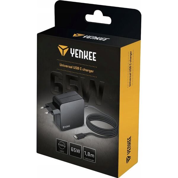 Ładowarka Yenkee Zasilacz uniwersalny /Smartfon/Tablet/Laptop/Power Delivery