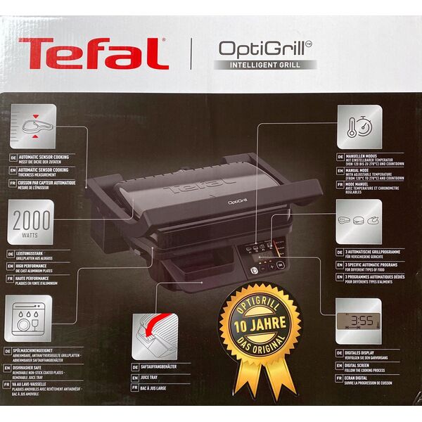 Grill elektryczny Tefal Grill elektryczny TEFAL GC7P08 Optigrill