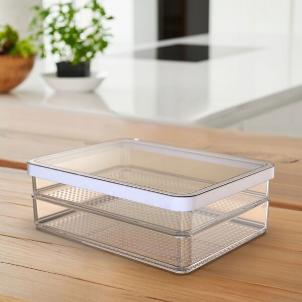 Rotho Rotho Loft 2 x 0,85 L przezroczysty