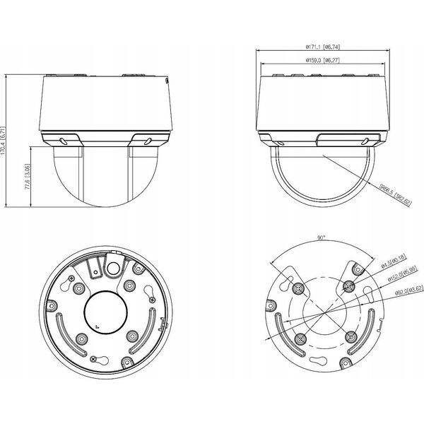 Kamera IP Dahua Technology KAMERA IP DAHUA SD4A216DB-HNY