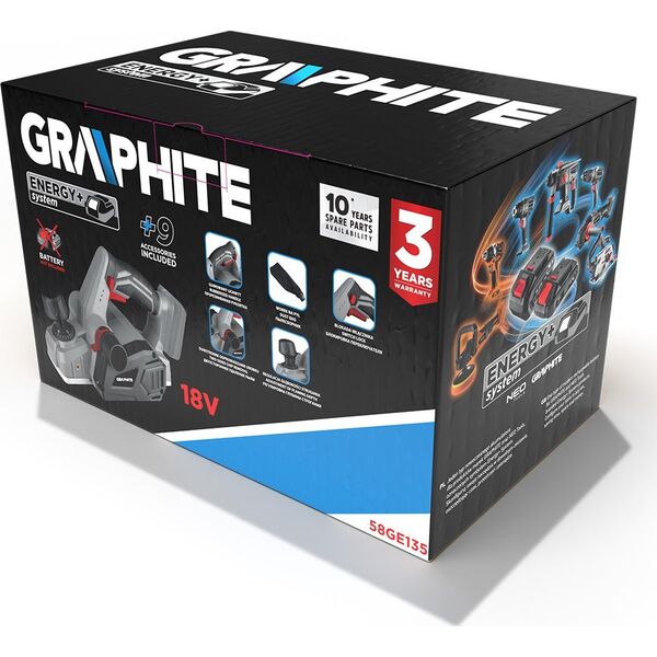 Graphite Strug akumulatorowy Energy+ 18V