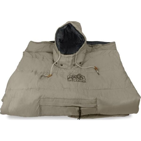 Offlander OFFLANDER PONCZO KEMPINGOWE OCIEPLANE WODOODPORNE KHAKI