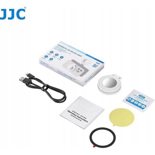 JJC Lampa LED do smartfona JJC MSL-1 WHITE z magnetycznym mocowaniem