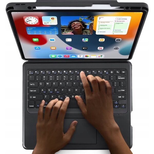 Dux Ducis DUX DUCIS etui DK składane z klawiaturą bezprzewodową do iPad Pro 12.9 (2020/2021/2022) czarne