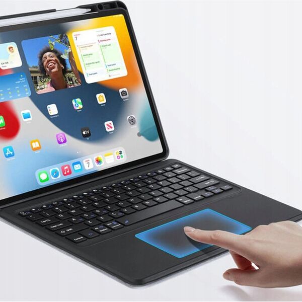 Dux Ducis DUX DUCIS etui DK składane z klawiaturą bezprzewodową do iPad Pro 12.9 (2020/2021/2022) czarne
