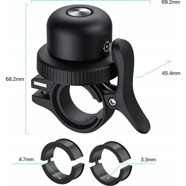MiLi MILI MIBELL BICYCLE ANTI-LOSS BELL