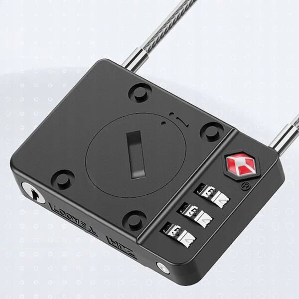 MiLi MILI MILOCK LUGGAGE ANTI-LOSS LOCK BLACK (CZARNY)