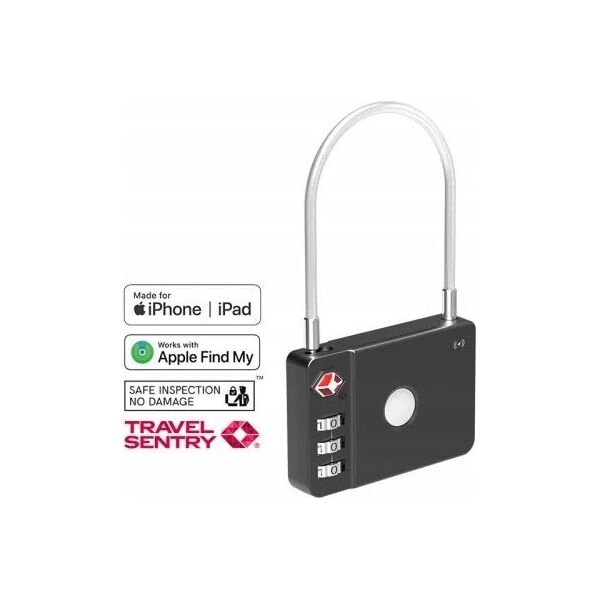 MiLi MILI MILOCK LUGGAGE ANTI-LOSS LOCK BLACK (CZARNY)