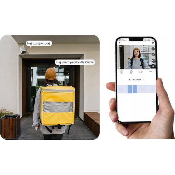 Kamera IP Foscam Kamera Foscam V5P Wifi Czarna