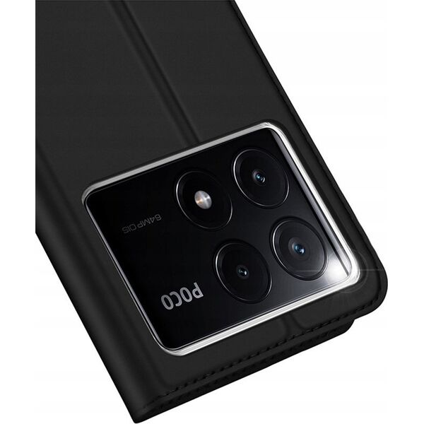 Dux Ducis Etui Dux Ducis Skin Pro na Xiaomi Poco X6 Pro 5G / Redmi K70E z klapką i miejscem na kartę - czarne