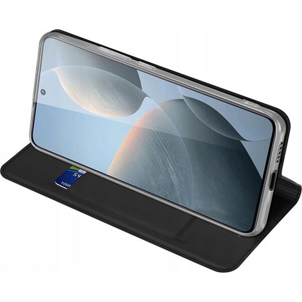 Dux Ducis Etui Dux Ducis Skin Pro na Xiaomi Poco X6 Pro 5G / Redmi K70E z klapką i miejscem na kartę - czarne