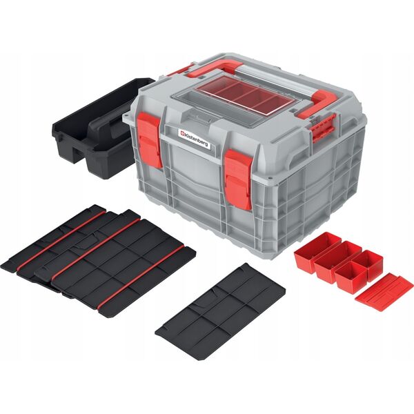 Dedra KISTENBERG C BLOCK ALU LOG TOOL BOX WITH ORGANIZER 30