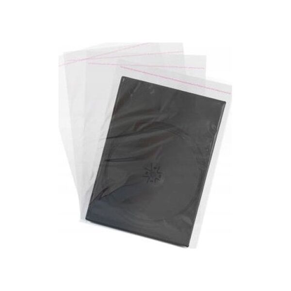 MediaRange Transparente 14mm DVD-Leerhüllen 100er-Pack
