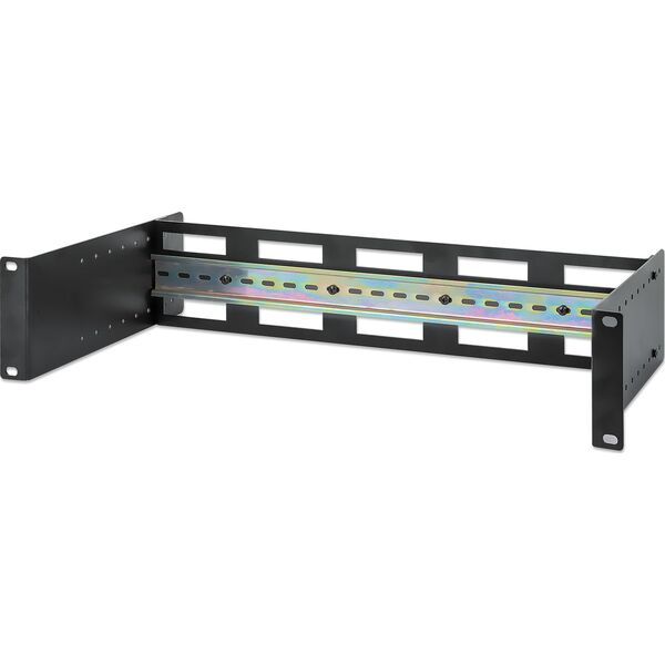 Intellinet 716345 Obudowa z szyną DIN o regulowanej głębokości, Rack 19, 2U Intellinet 716345 Obudowa z szyną DIN o regulowanej głębokości, Rack 19, 2U