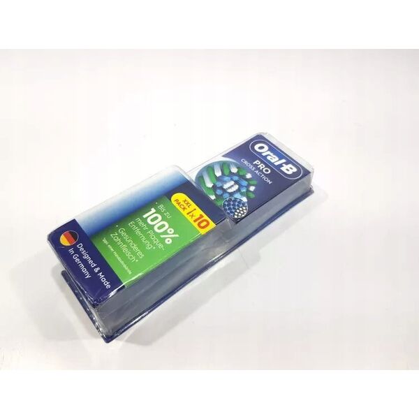 Końcówka Oral-B Oral-B Dantų šepetėlis galvutės Pro CrossAction 10 pcs.