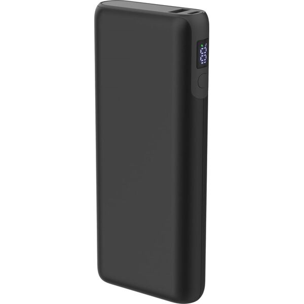Powerbank Platinet PLATINET POWER BANK 20000 mAh PD65W QC/ LI-ION EV-BATTERY 1400 Cycles 2x USB-C USB BLACK [45943]