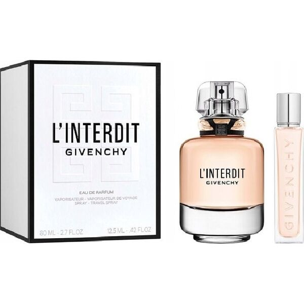 Givenchy L'Interdit dárková sada pro ženy parfémovaná voda 80 ml + parfémovaná voda 12,5 ml
