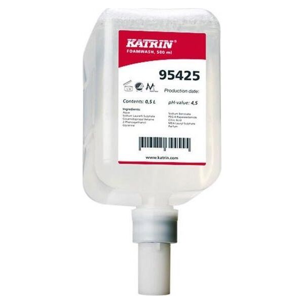Katrin Clean – Mydło w piance, łagodne dla skóry - 500 ml