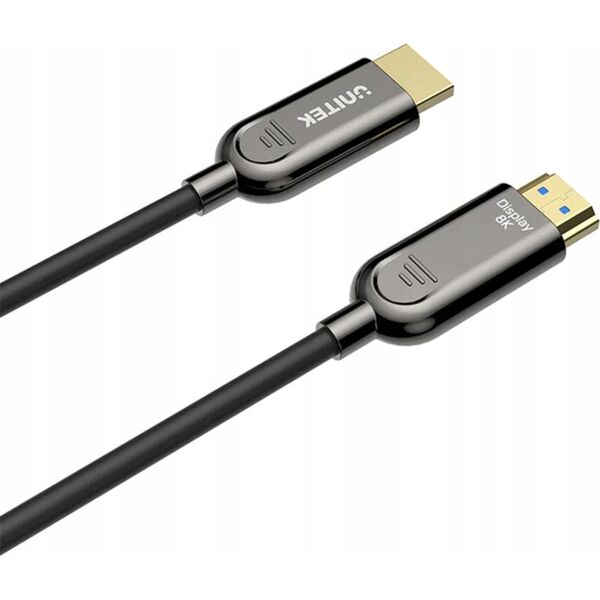 Unitek Kabel optyczny HDMI 2.1 AOC 8K 120Hz 100m
