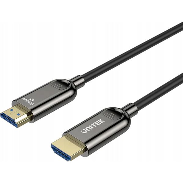 Unitek Kabel optyczny HDMI 2.1 AOC 8K 120Hz 100m
