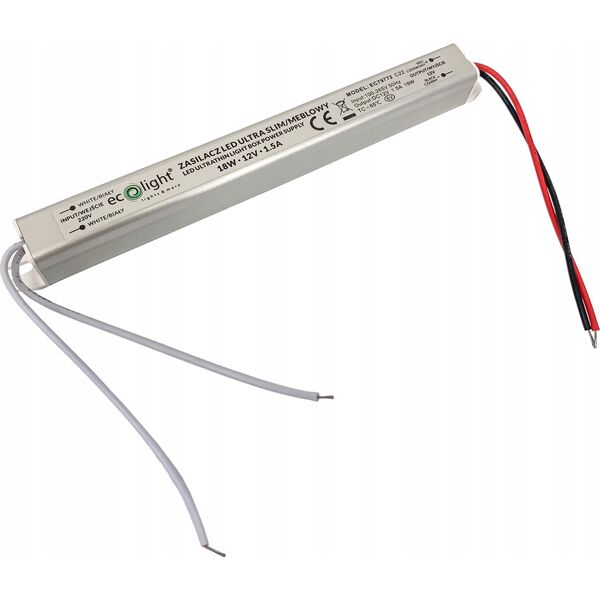 ECOLIGHT2 Eco Light EC79772 zasilacz meblowy 18W biały