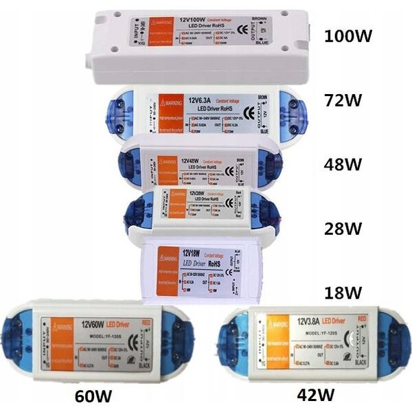 ECOLIGHT2 Eco Light EC79772 zasilacz meblowy 18W biały