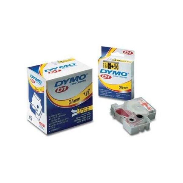 Dymo taśma S0720530 / 45013 (black on white)
