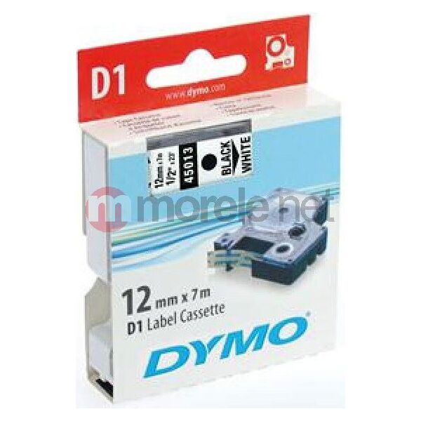 Dymo taśma S0720530 / 45013 (black on white)